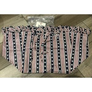 Longaberger Large Picnic Liner - All American Stars & Stripes NEW